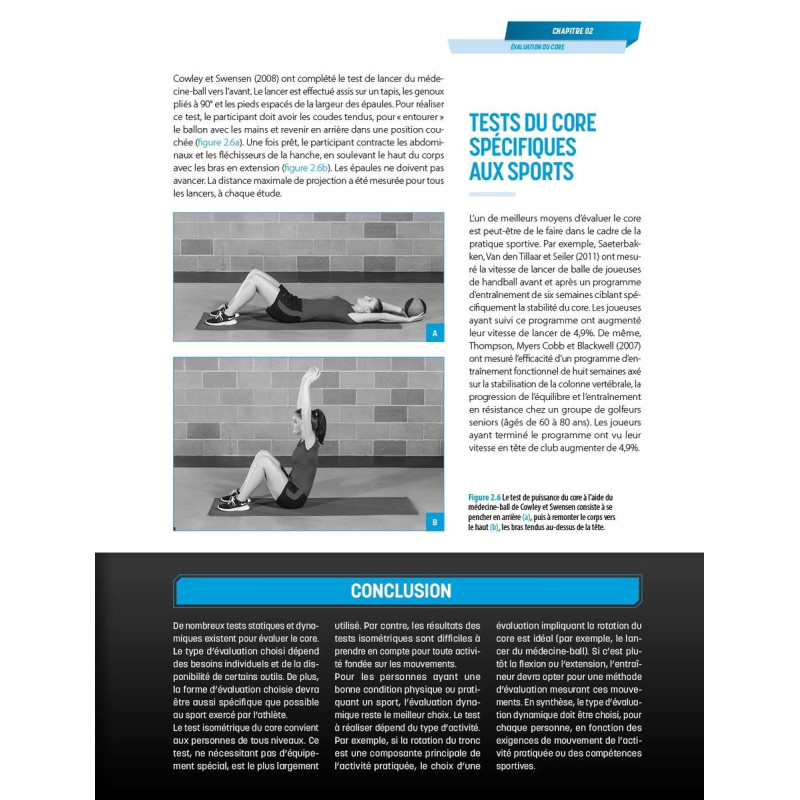 Livre Développer le gainage 4TRAINER | Jeffrey M. Willardson | Préparation Physique Core