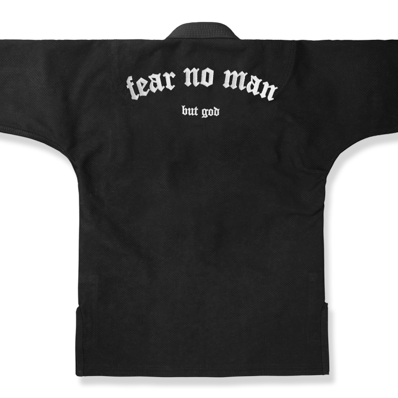 Kimono JJB Vital Noir - kimono NO FEAR - Certifié IBJJF