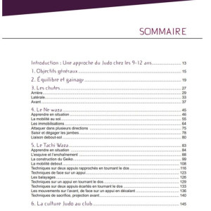 Livre Le Judo des 9-12 ans 4TRAINER | Manuel Pédagogique FFJDA