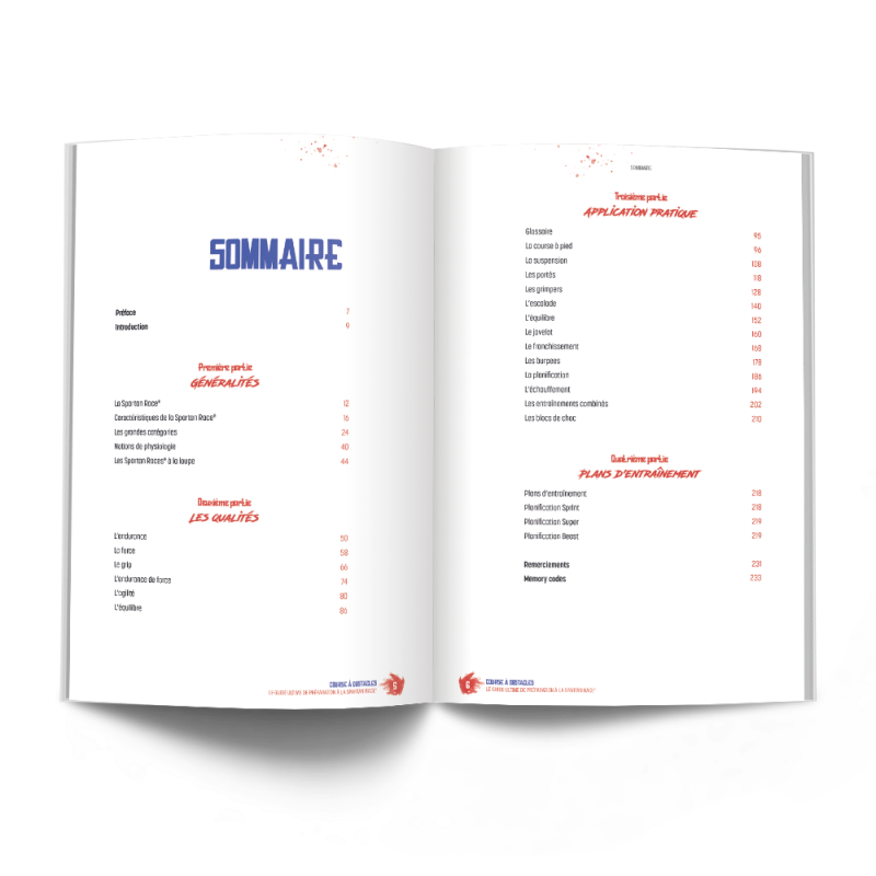 Guide Spartan Race 4TRAINER | Course à Obstacles | Débutant Expert