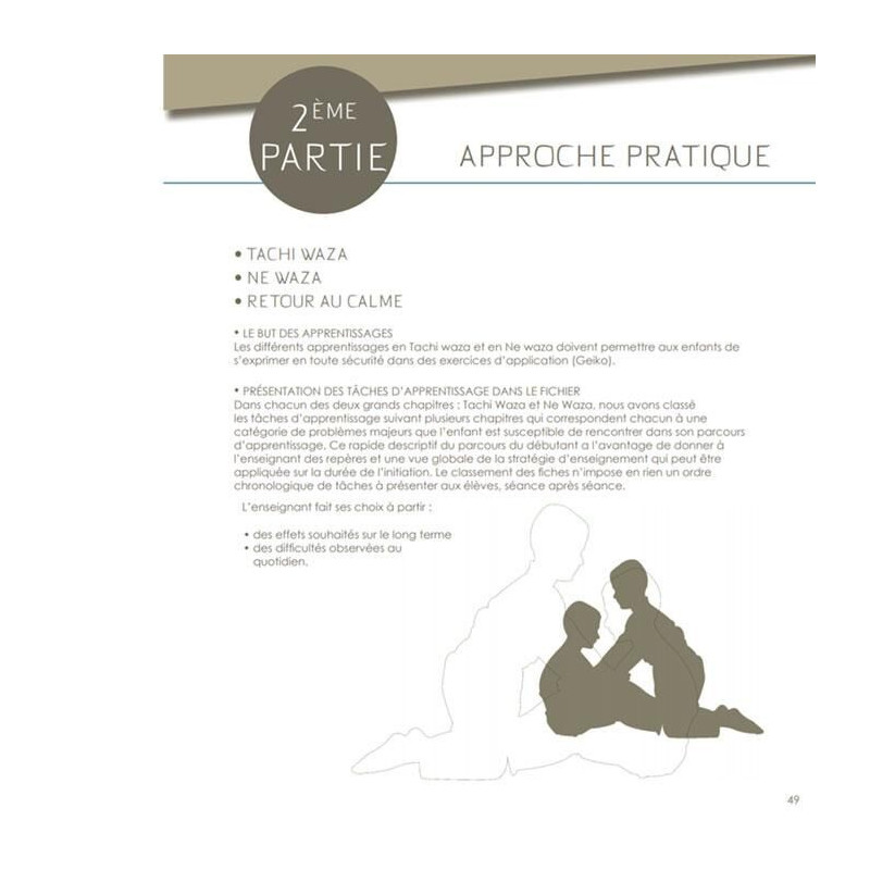 Livre Le Judo des 6-8 ans 4TRAINER | Cahiers Pédagogiques FFJDA | Manuel Officiel