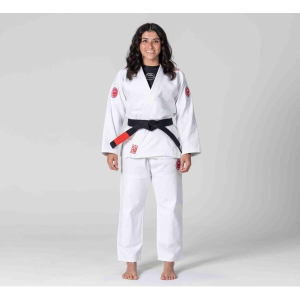 Kimono JJB - Fuji Sports - Blanc - Compétition