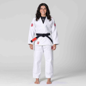Kimono JJB - Fuji Sports - Blanc - Compétition