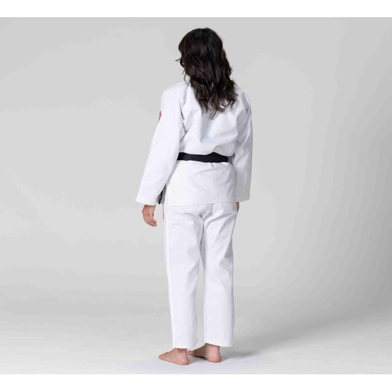 Kimono JJB - Fuji Sports - Blanc - Compétition