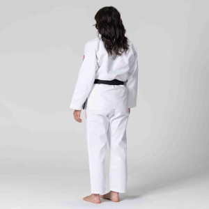 Kimono JJB - Fuji Sports - Blanc - Compétition