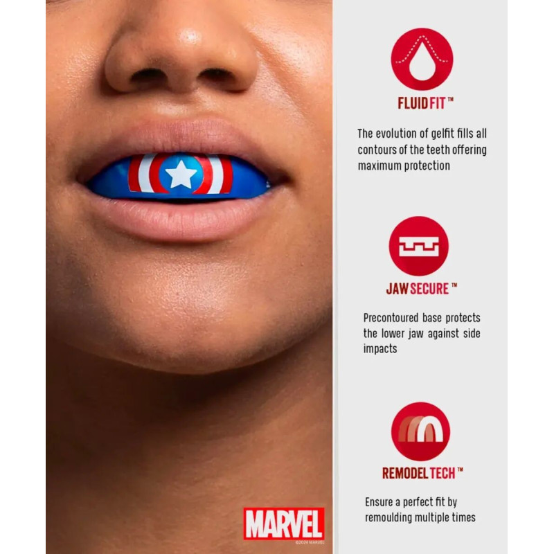 Protège-dents - SAFEJAWZ - Captain America - Série Marvel