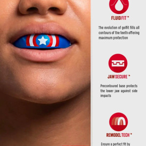 Protège-dents - SAFEJAWZ - Captain America - Série Marvel