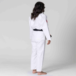 Kimono JJB - Fuji Sports - Blanc - Compétition