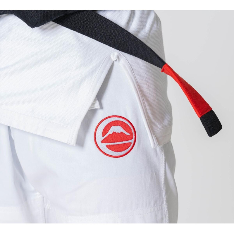 Kimono JJB Fuji Sports | Blanc | Competition Enfant | IBJJF