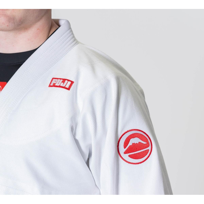 Kimono JJB Fuji Sports | Blanc | Competition Enfant | IBJJF