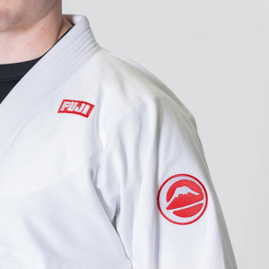Kimono JJB Fuji Sports | Blanc | Competition Enfant | IBJJF