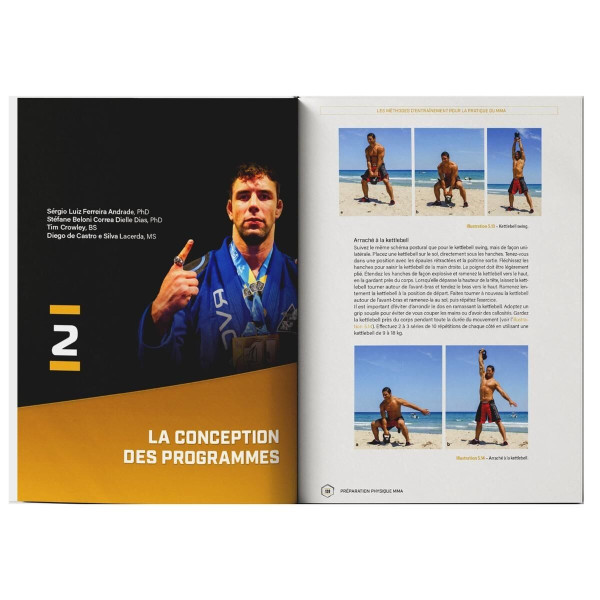 Livre Préparation Physique MMA 4TRAINER | Guide Entraînement Combat