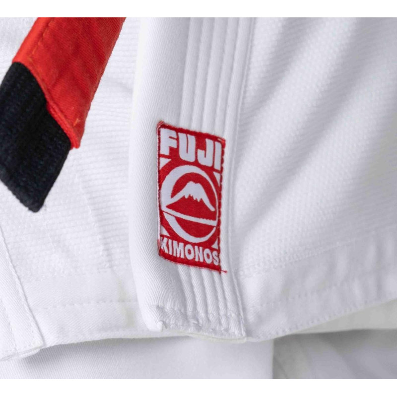 Kimono JJB - Fuji Sports - Blanc - Compétition