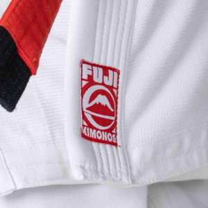 Kimono JJB - Fuji Sports - Blanc - Compétition