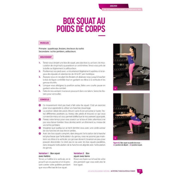 Livre Musculation et Nutrition au féminin 4TRAINER | Guide Fitness Femme Sohee Lee