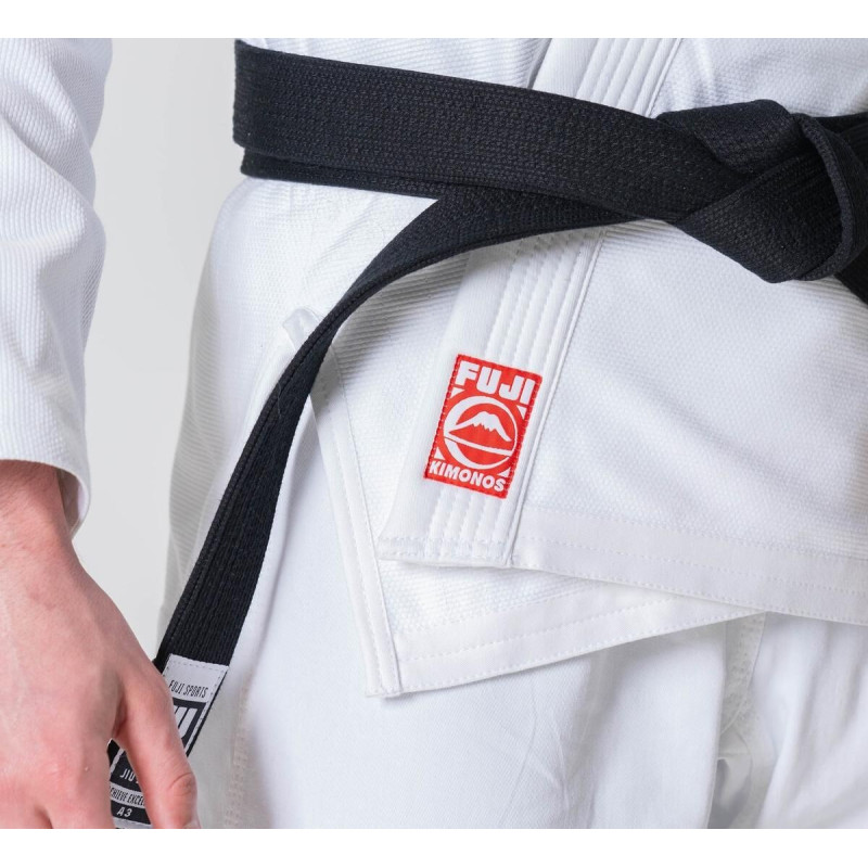 Kimono JJB Fuji Sports | Blanc | Competition Enfant | IBJJF