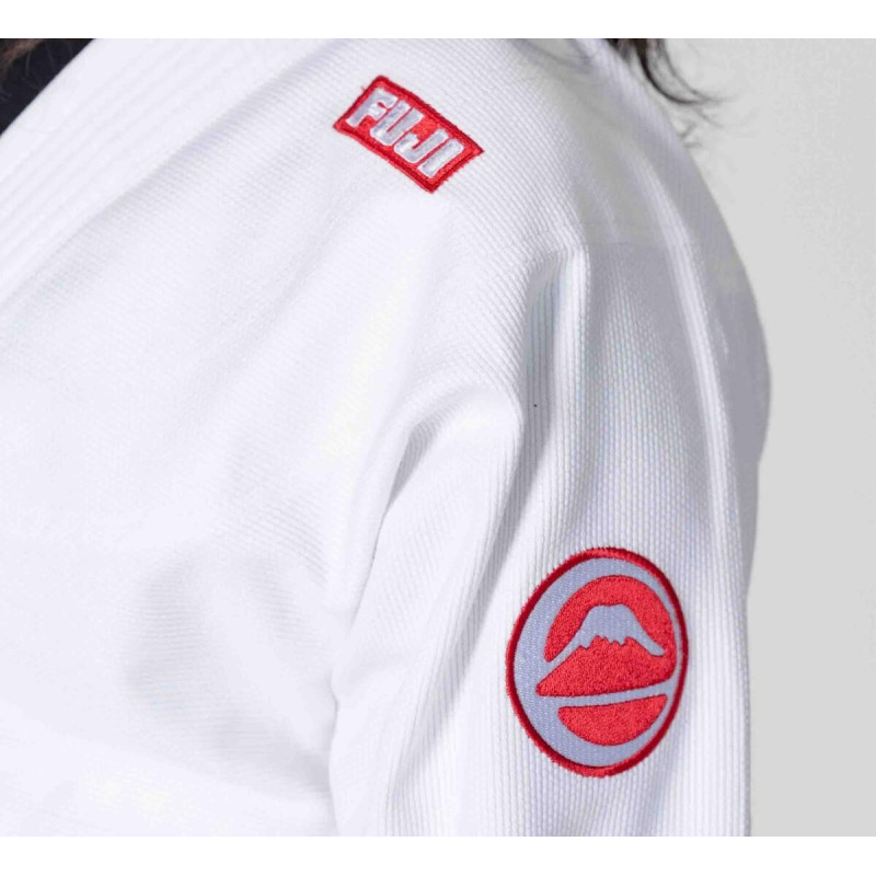 Kimono JJB - Fuji Sports - Blanc - Compétition