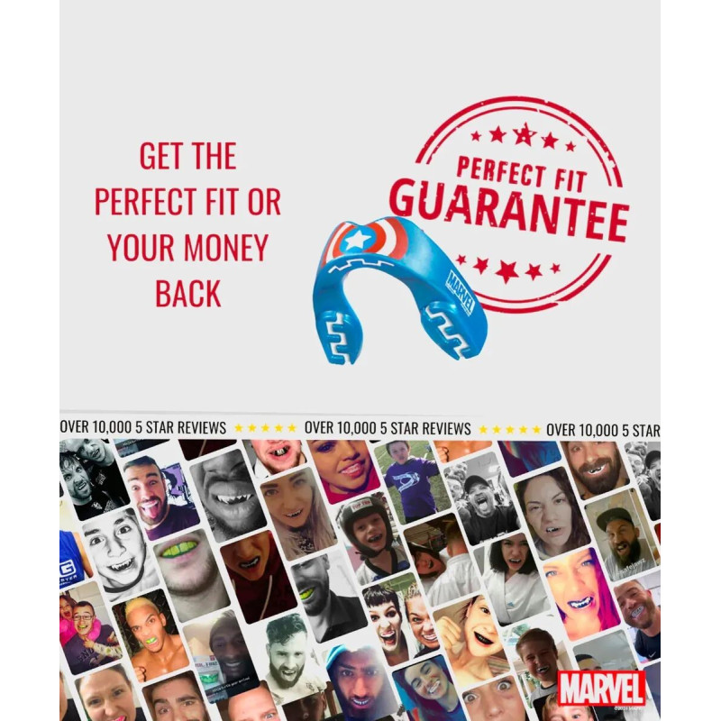 Protège-dents - SAFEJAWZ - Captain America - Série Marvel