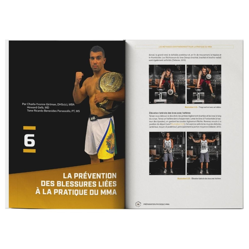 Livre Préparation Physique MMA 4TRAINER | Guide Entraînement Combat