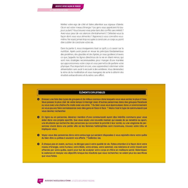 Livre Musculation et Nutrition au féminin 4TRAINER | Guide Fitness Femme Sohee Lee