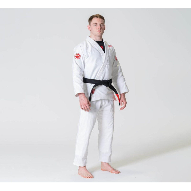 Kimono JJB Fuji Sports | Blanc | Competition Enfant | IBJJF