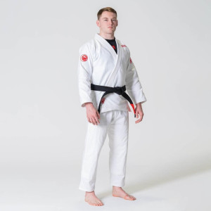 Kimono JJB Fuji Sports | Blanc | Competition Enfant | IBJJF