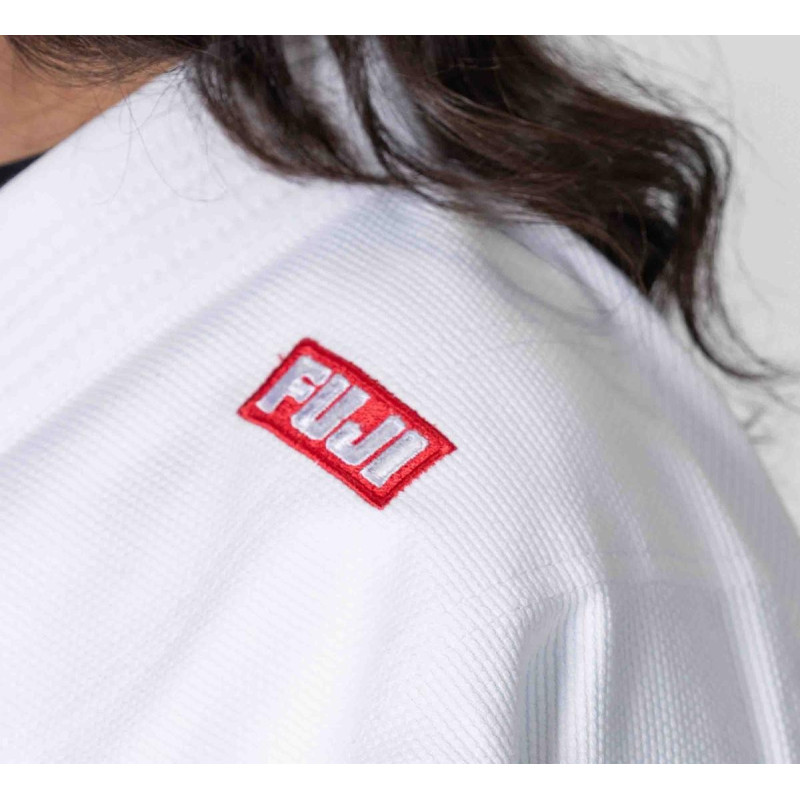 Kimono JJB - Fuji Sports - Blanc - Compétition