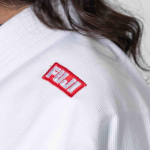 Kimono JJB - Fuji Sports - Blanc - Compétition