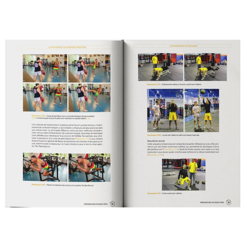 Livre Préparation Physique MMA 4TRAINER | Guide Entraînement Combat