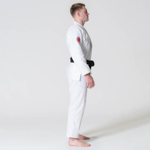 Kimono JJB Fuji Sports | Blanc | Competition Enfant | IBJJF