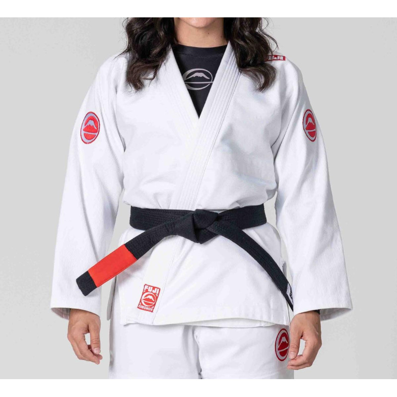 Kimono JJB - Fuji Sports - Blanc - Compétition
