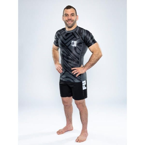 Rashguard Fuji Sports | Noir | Battle Flex Lite