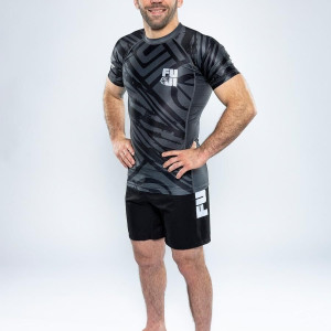 Rashguard Fuji Sports | Noir | Battle Flex Lite