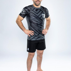 Rashguard Fuji Sports | Noir | Battle Flex Lite