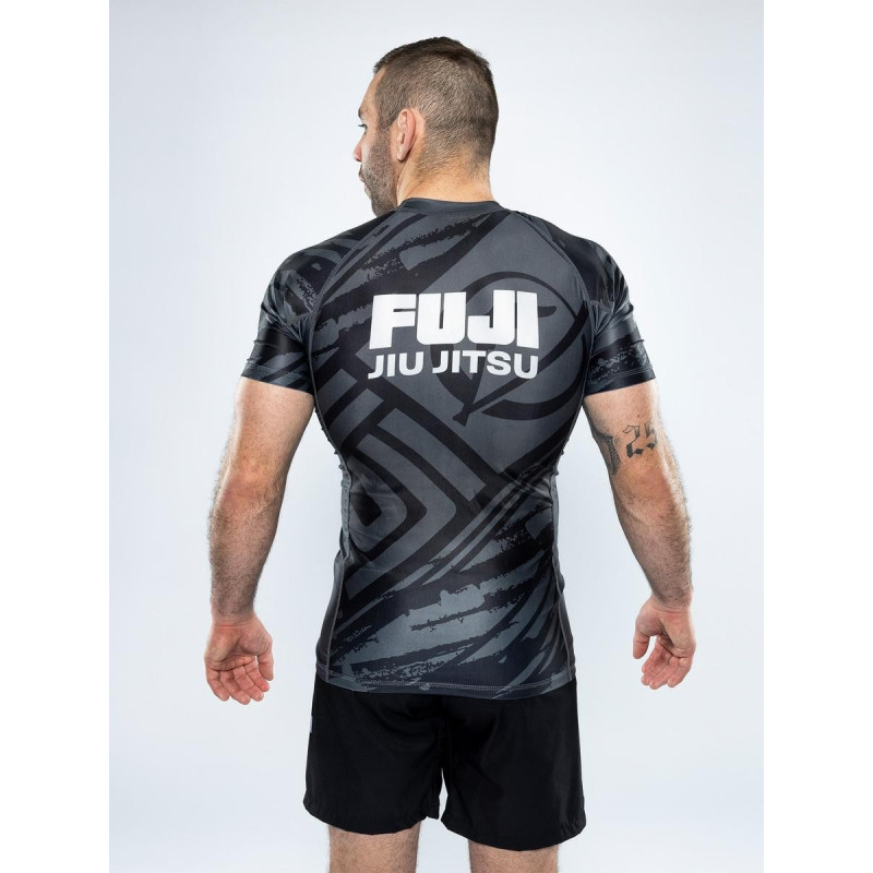 Rashguard Fuji Sports | Noir | Battle Flex Lite