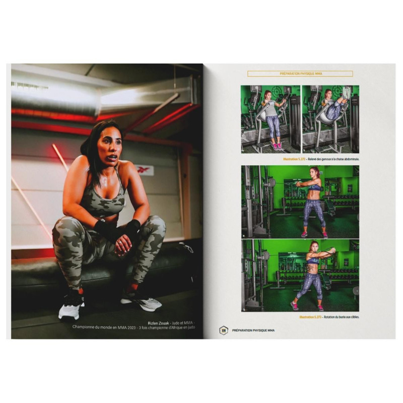Livre Préparation Physique MMA 4TRAINER | Guide Entraînement Combat
