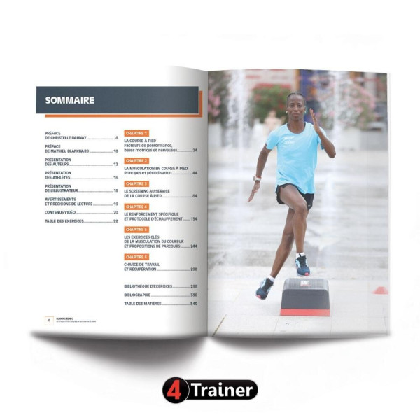 Livre RUNNING RENFO 4TRAINER | Préparation Physique Course à Pied | Belouze Hoffner