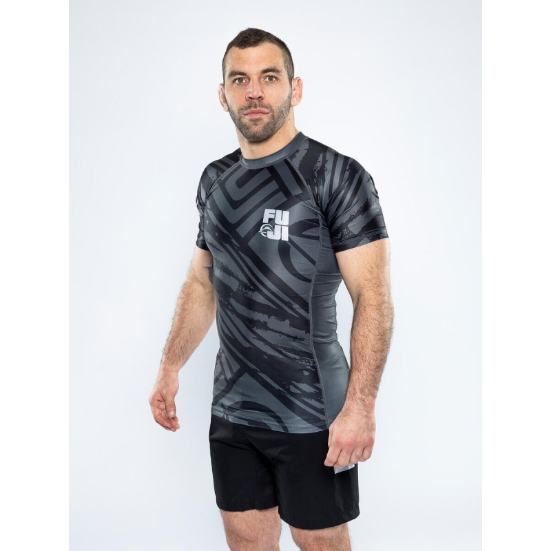 Rashguard Fuji Sports | Noir | Battle Flex Lite