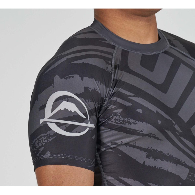 Rashguard Fuji Sports | Noir | Battle Flex Lite