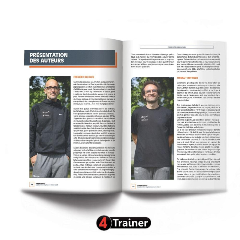 Livre RUNNING RENFO 4TRAINER | Préparation Physique Course à Pied | Belouze Hoffner