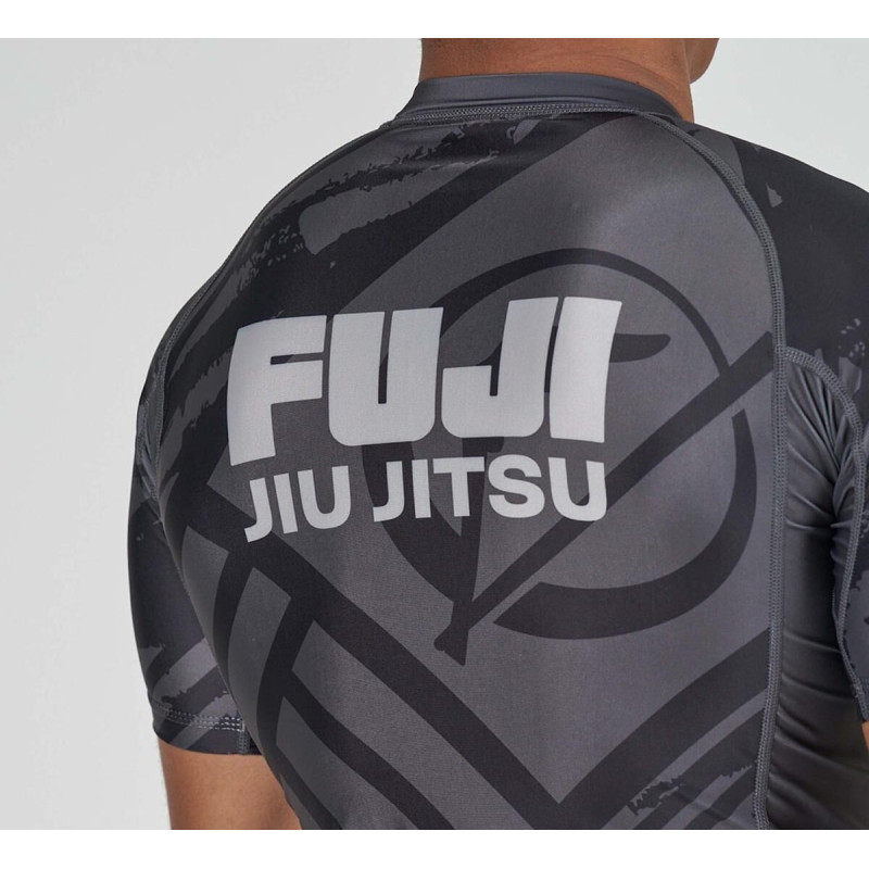 Rashguard Fuji Sports | Noir | Battle Flex Lite
