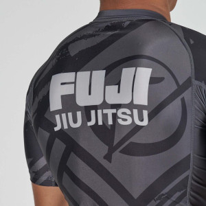 Rashguard Fuji Sports | Noir | Battle Flex Lite