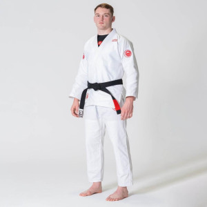 Kimono JJB Fuji Sports | Blanc | Competition Enfant | IBJJF