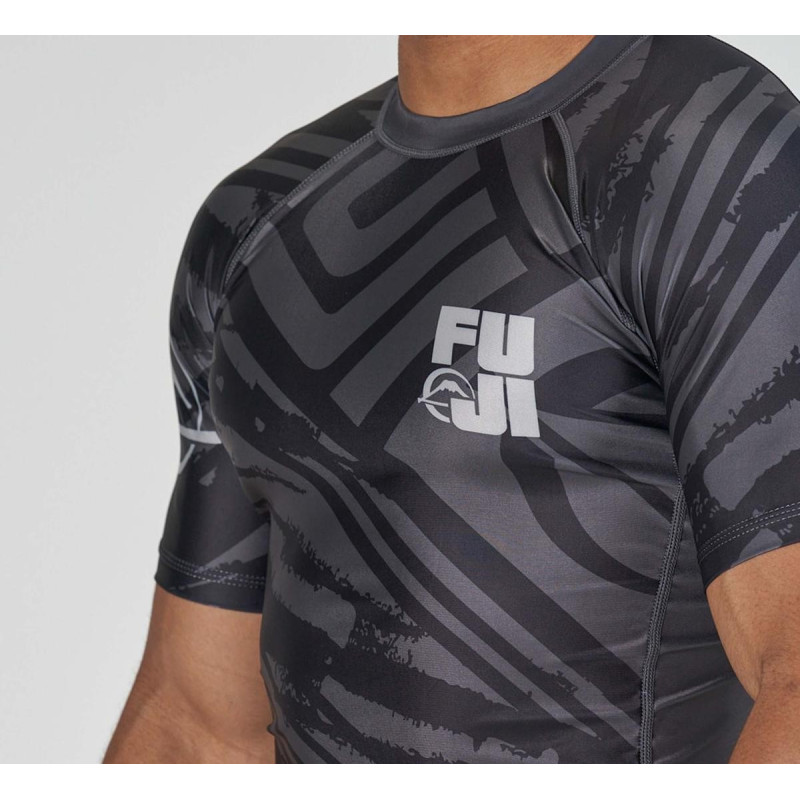 Rashguard Fuji Sports | Noir | Battle Flex Lite