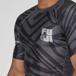 Rashguard Fuji Sports | Noir | Battle Flex Lite