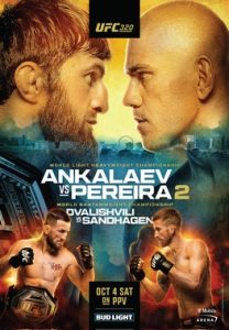 Affiche officielle UFC 320