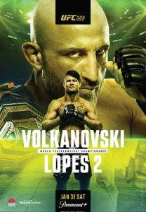 Affiche officielle UFC 325