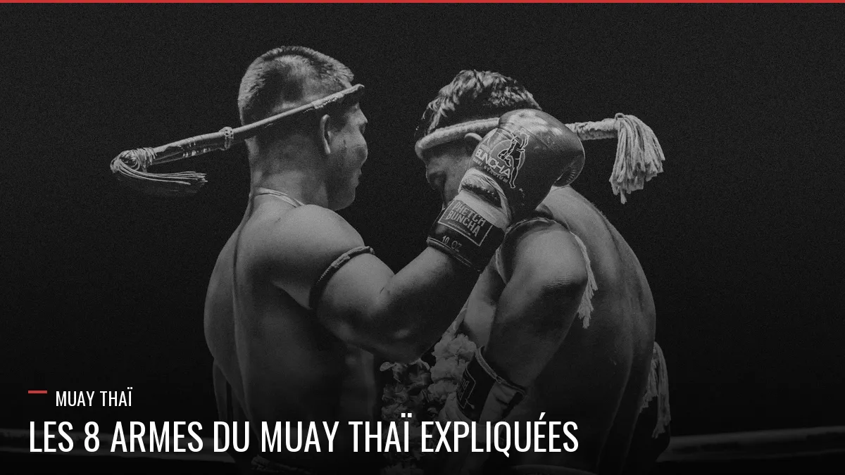 Les 8 armes du Muay Thaï, boxeurs avec mongkon