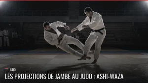 Balayage de pied au Judo, ashi-waza