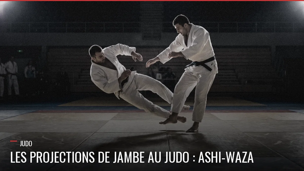 Balayage de pied au Judo, ashi-waza